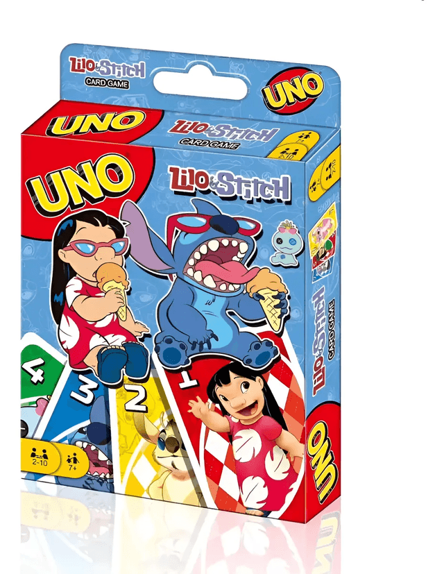 Jogo UNO Stitch - Diversão Intergaláctica com Lilo e Stitch!