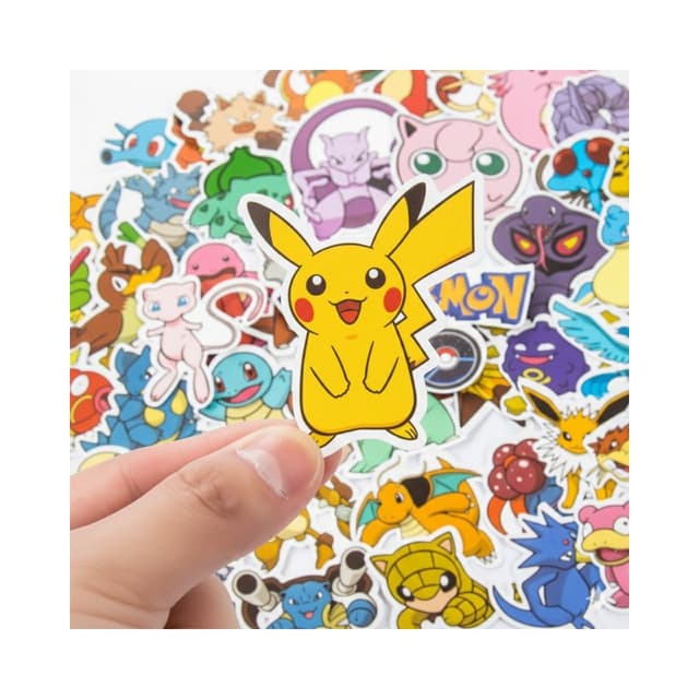 Kit de Adesivos Pokémon