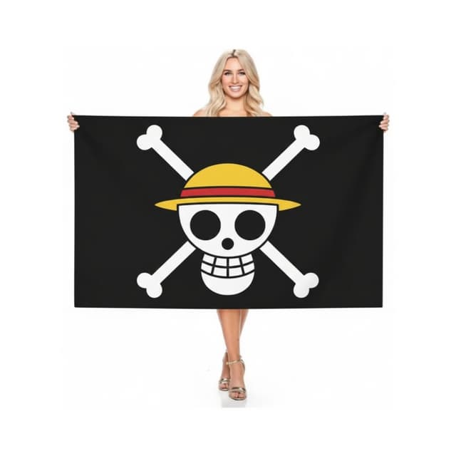 Bandeira Pirata do Luffy – One Piece